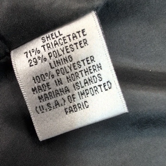 Vintage Talbots Jacket Womens 8 Black Blazer Preppy Career Comfort Pockets - Picture 7 of 10